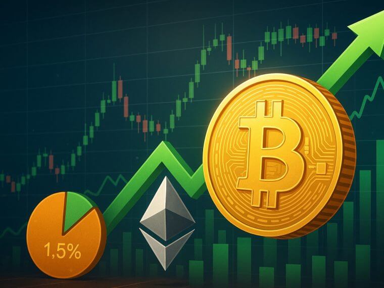 Bitcoin koers tikt nieuwe ATH aan terwijl altcoins losgaan