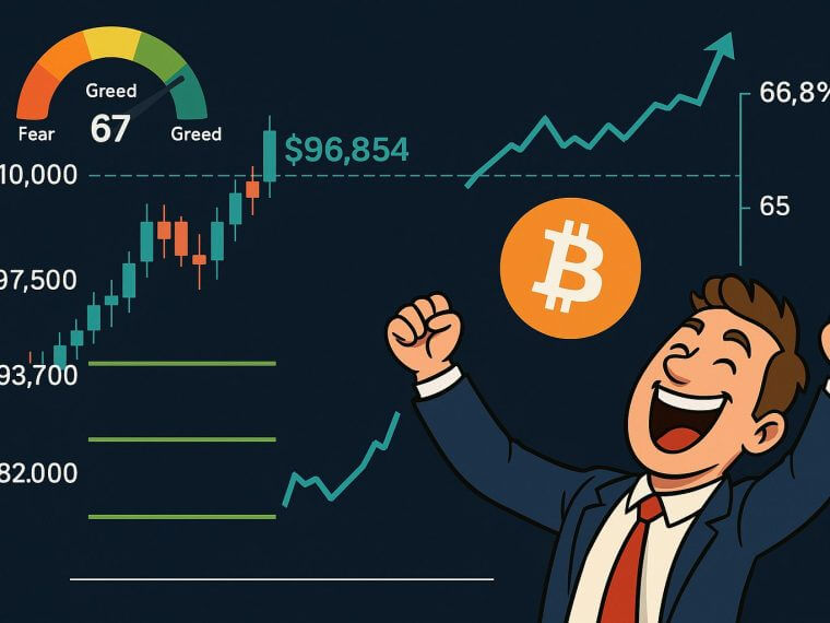 Bitcoin overheerst de markt met 64,88% dominanti