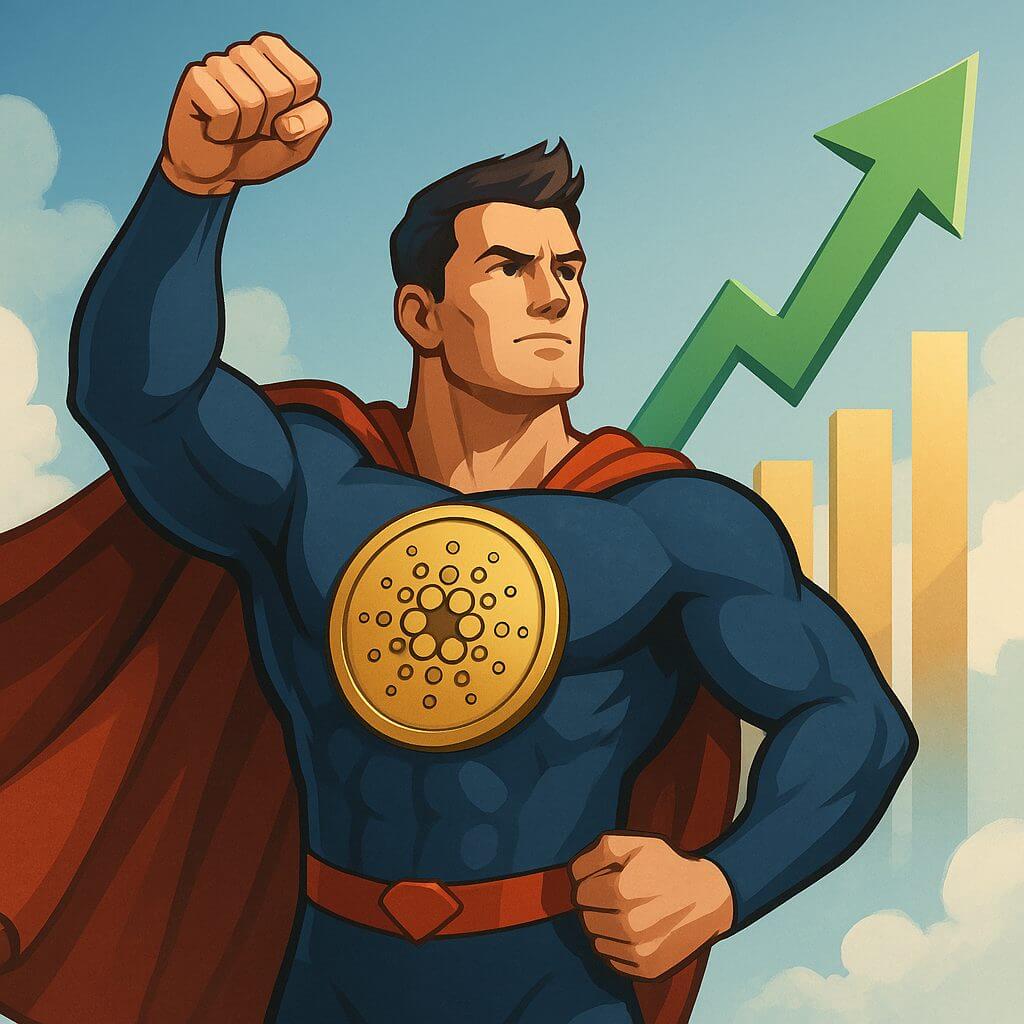 Cardano herovert de controle en is op weg naar $1,50