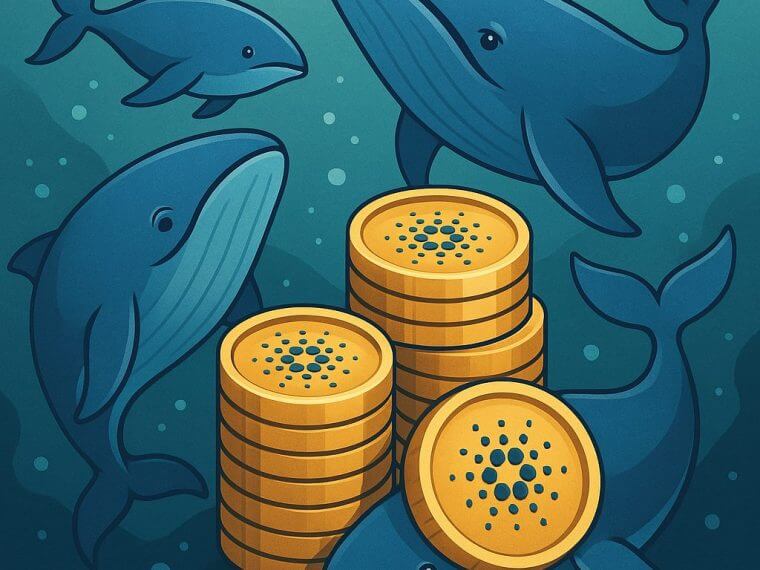 Cardano whales verzamelen 40 miljoen ADA
