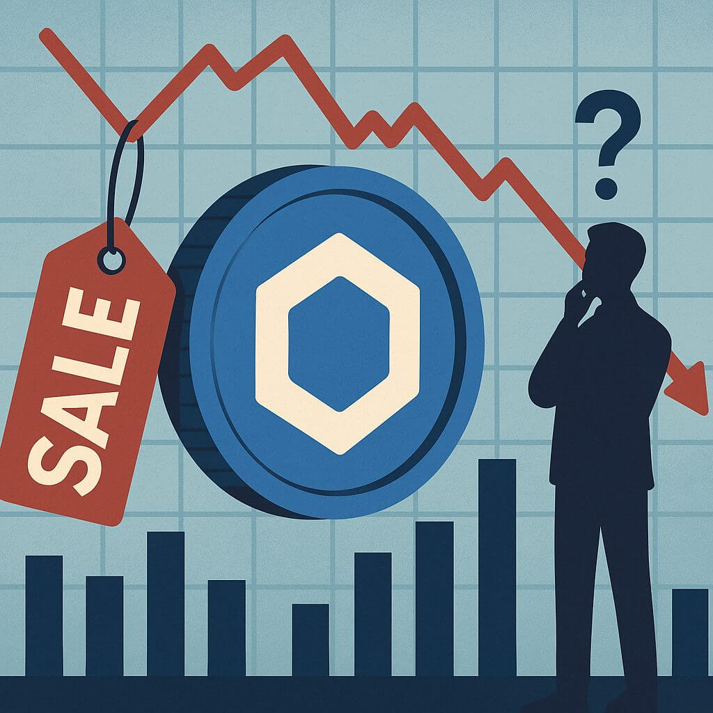 Chainlink uitverkoop is begonnen, zal retail stand houden?