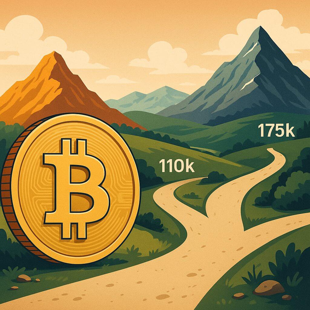 CryptoQuant ziet drie scenario’s voor Bitcoin: koers naar $175K of terugval?
