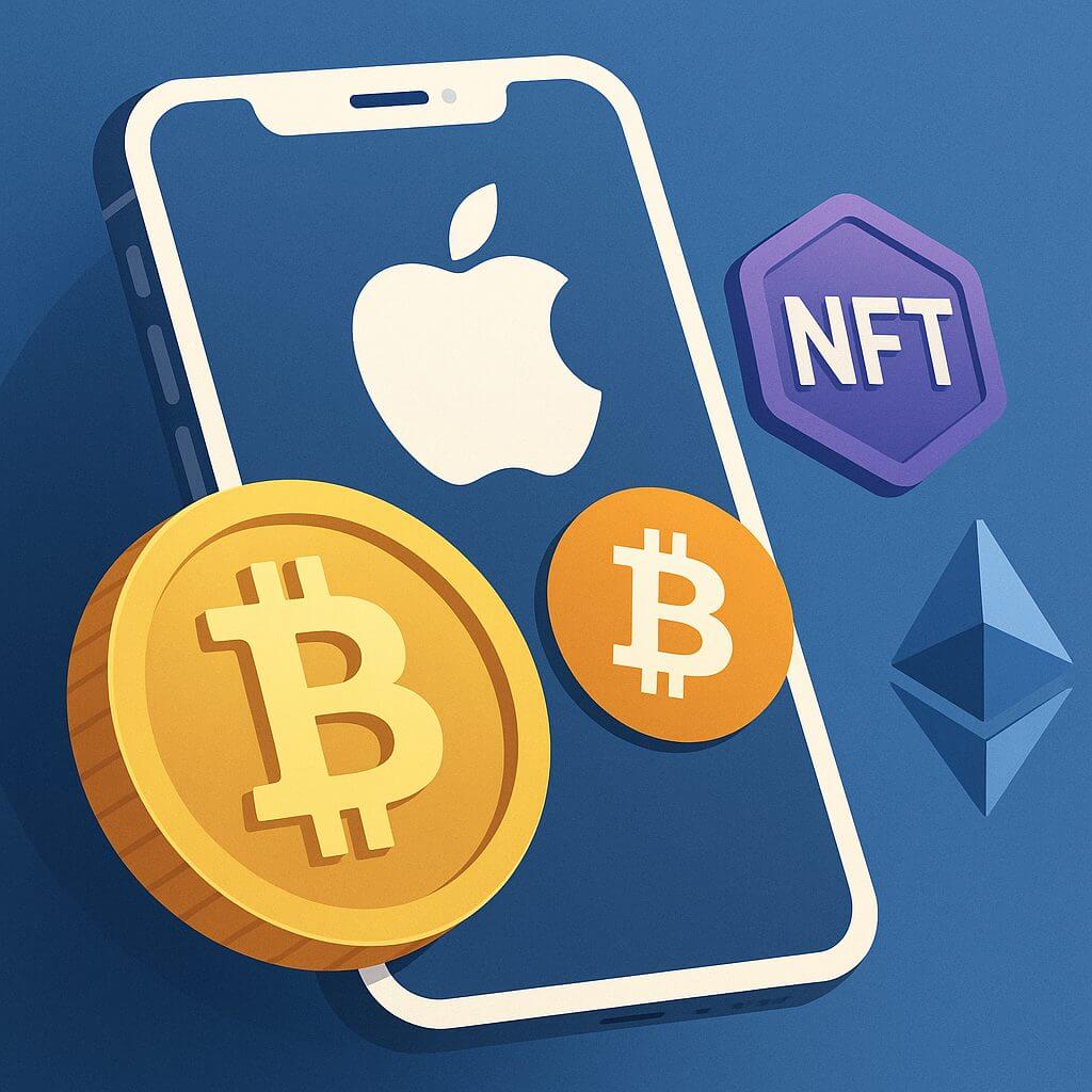 Crypto en NFT’s eindelijk toegestaan in iOS apps van Apple