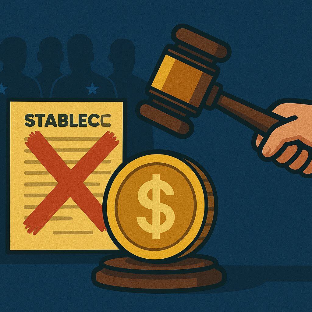 Wetgeving rond stablecoins opnieuw vertraagd door politieke twist
