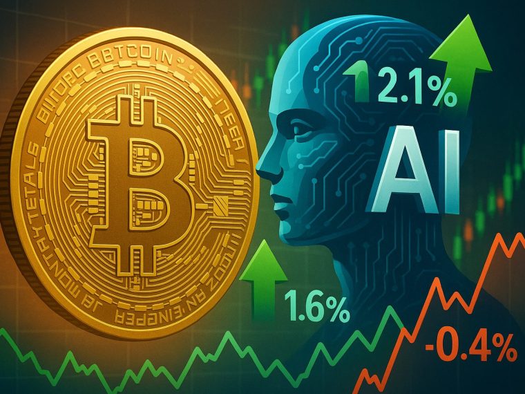 Crypto markt daalt 2,2% en Bitcoin koers daalt licht