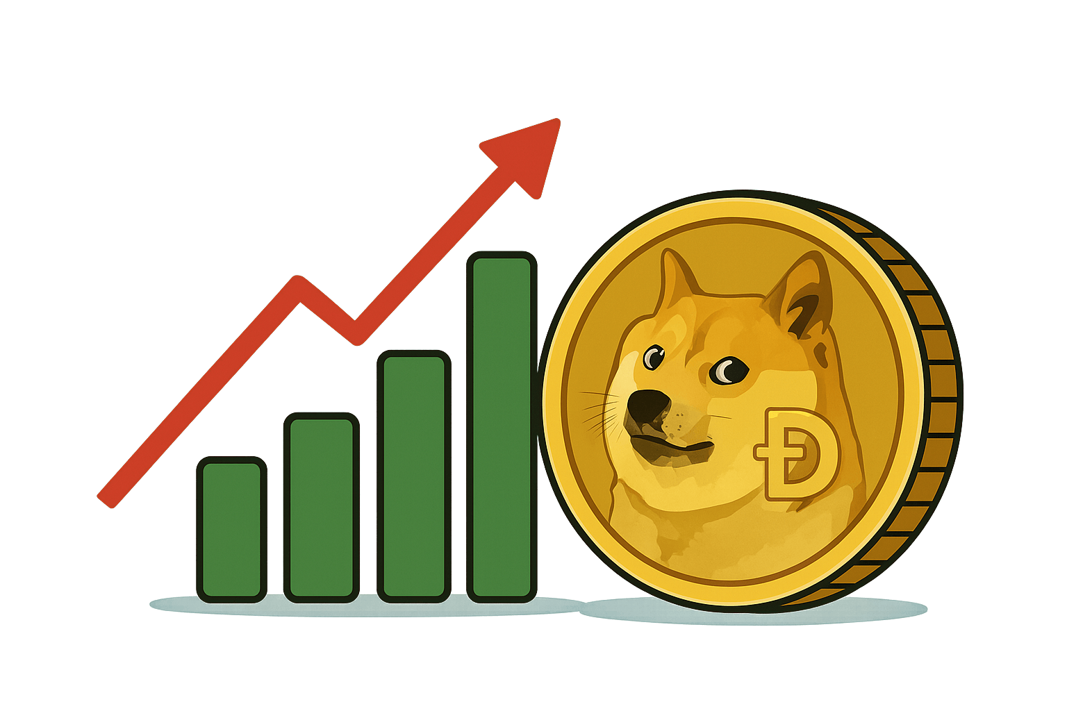 Dogecoin prijs stagneert zelfs terwijl traders accumuleren