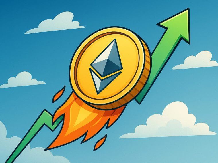 Ethereum stijgt bijna 50% in zes dage sentiment slaat volledig o