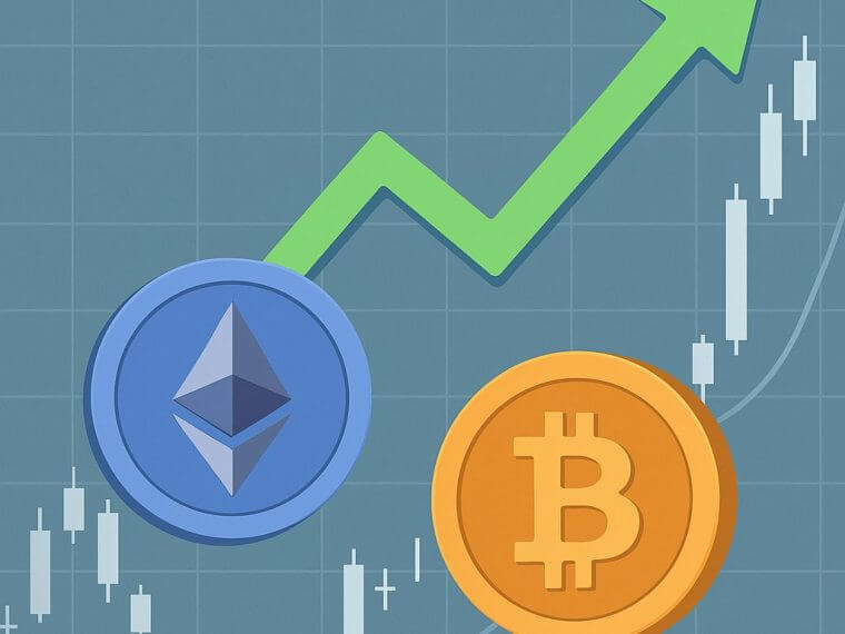 Ethereum stijgt terwijl Bitcoin stilstaat, begin van kapitaalrotatie
