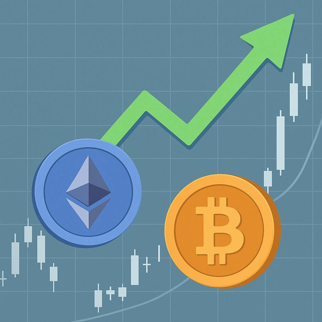 Ethereum stijgt terwijl Bitcoin stilstaat, begin van kapitaalrotatie?