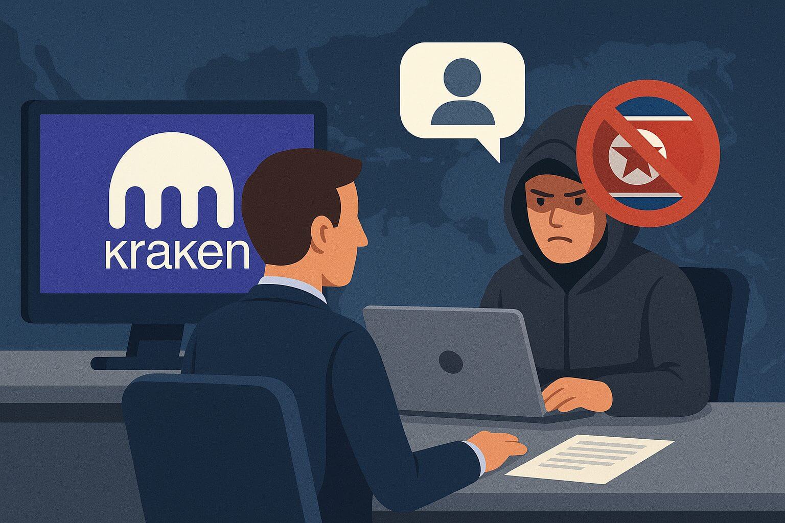 Kraken ontmaskert Noord-Koreaanse hacker via sollicitatie