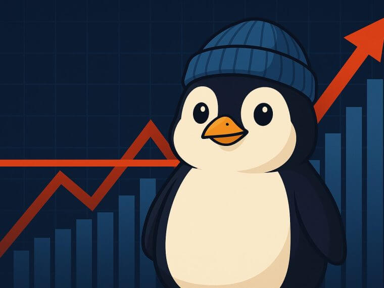 PENGU stijgt na doorbreken belangrijke support niveau
