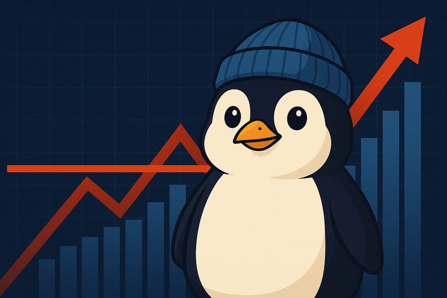 PENGU stijgt na doorbreken belangrijke support niveau