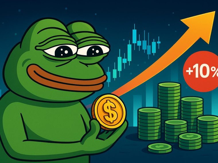 PEPE koers stijgt 10% en whale verplaatst $29M naar privé wallet