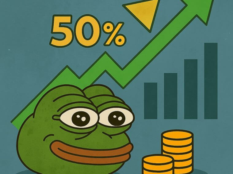 PEPE stijgt met ruim 50% in slechts 4 dagen