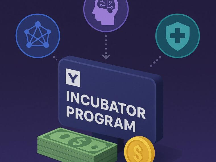 Rate this image yzilabs incubator web3 ai healthcare startups