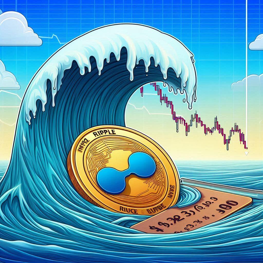 Ripple enorme liquidatiegolf en prijs daalt naar $2,15