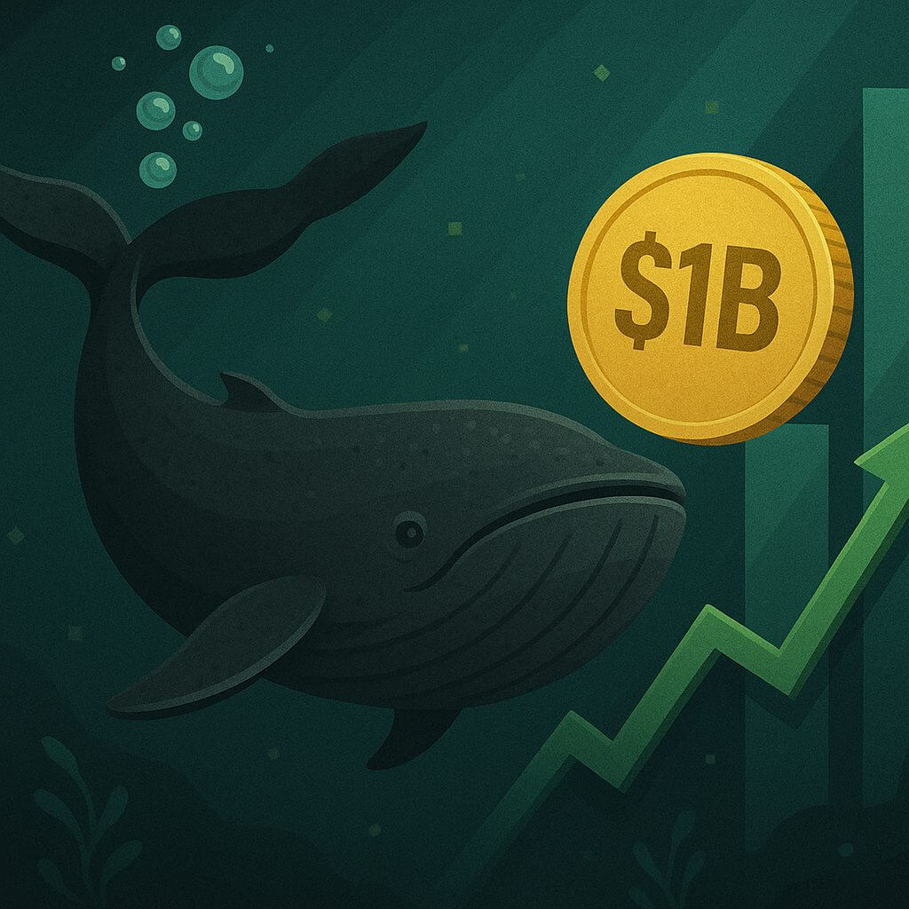 Whale met $1 miljard Bitcoin longpositie staat op scherp