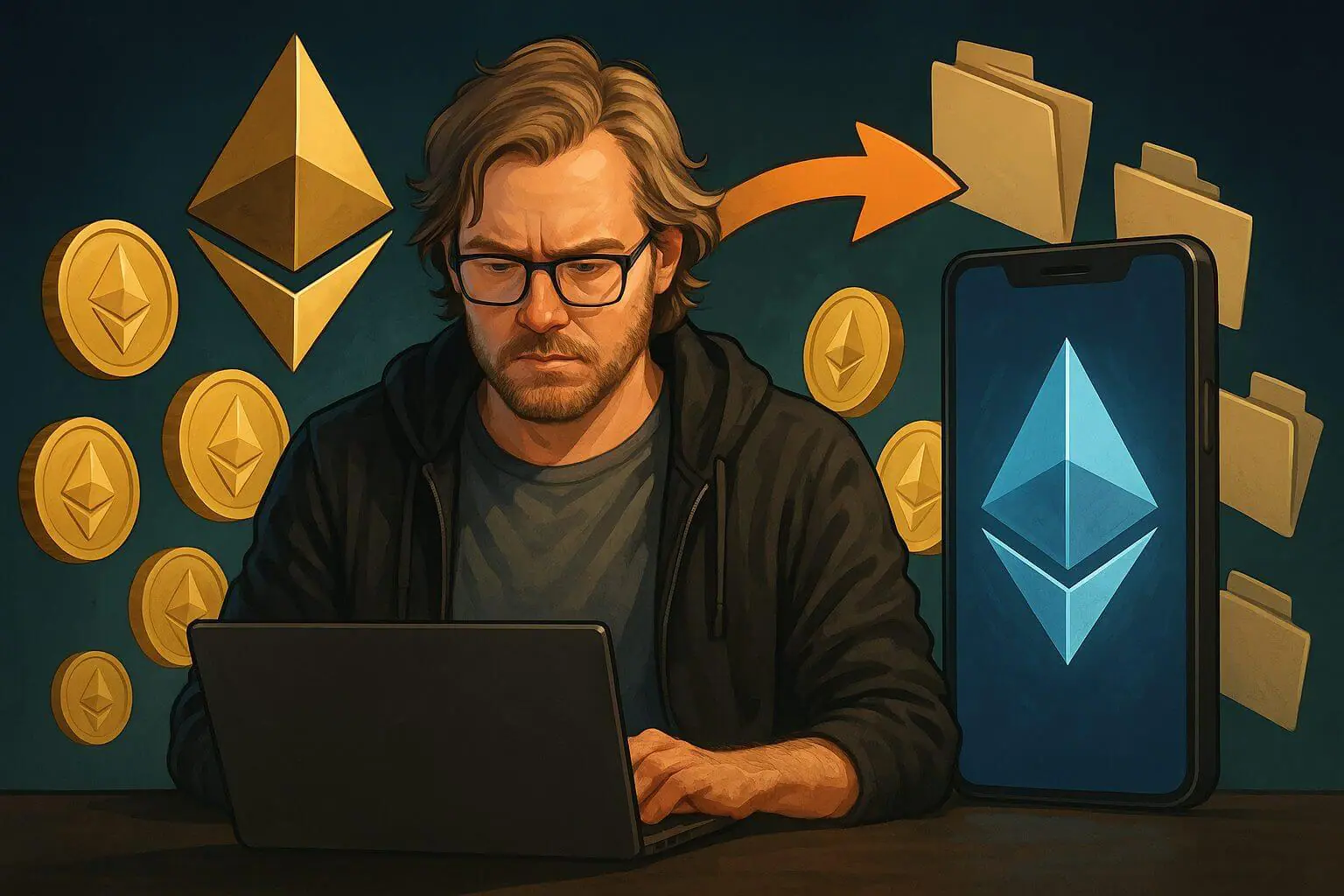 Ethereum oprichter Jeffrey Wilcke stuurt $262M aan Ethereum naar Kraken