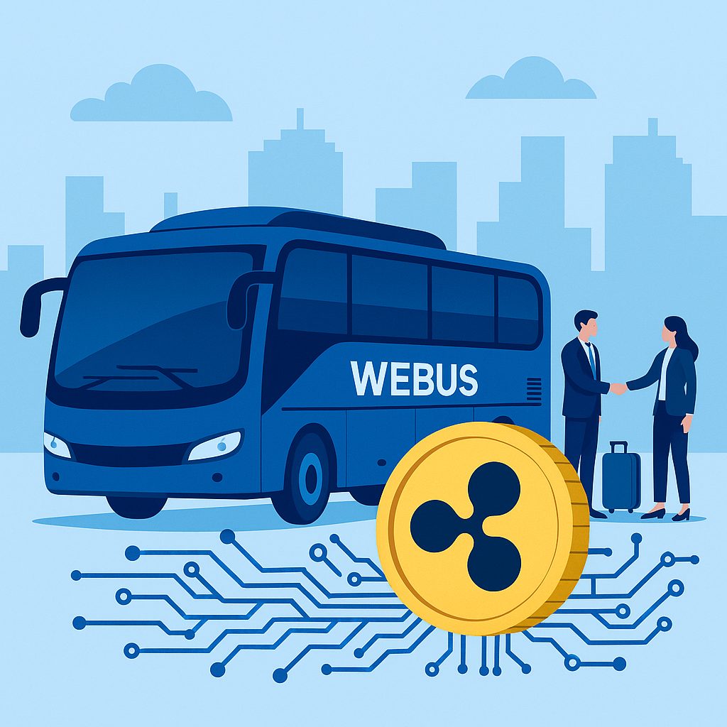 Webus zet in op XRP en $300 miljoen voor blockchain groei