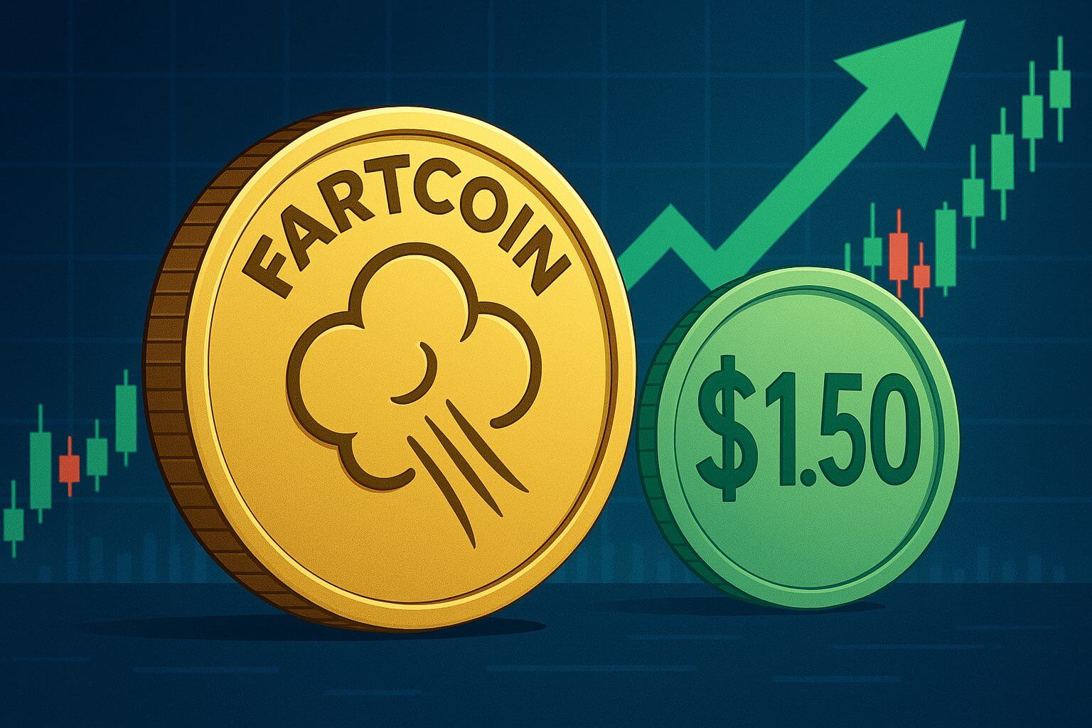 Staat FARTCOIN op het punt om $1,50 te bereiken?