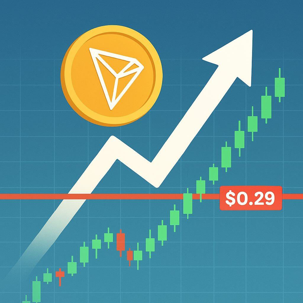TRON zijn volgende zet hangt af van doorbraak boven $0,29