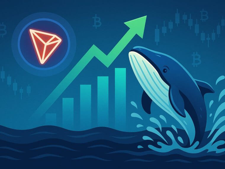 Tron ziet een whale instroom van ruim 715%