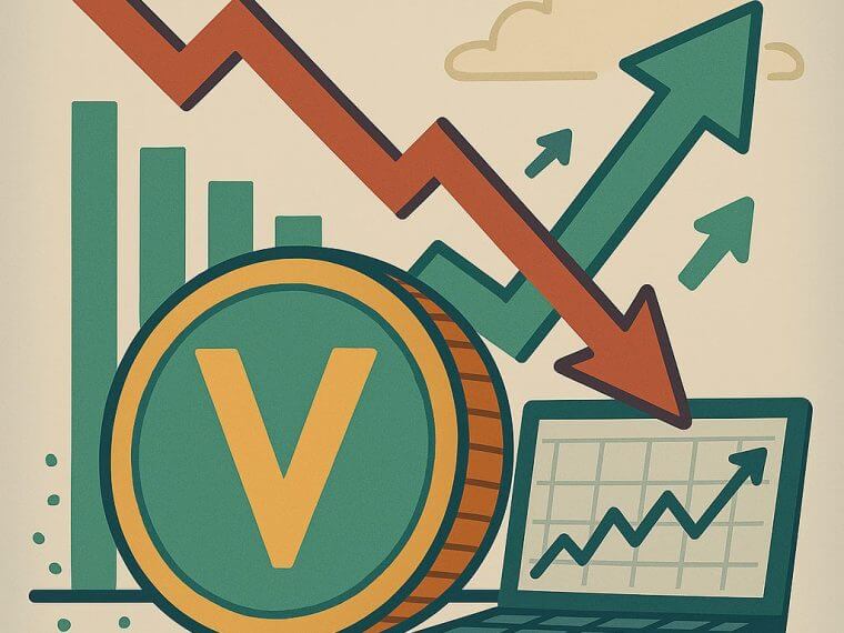 VIRTUAL corrigeert met 13%, maar bullish sentiment blijft heersen