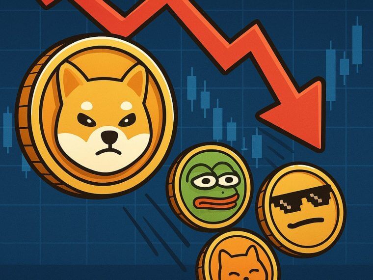 Waarom zijn memecoins gisteren gedaald?