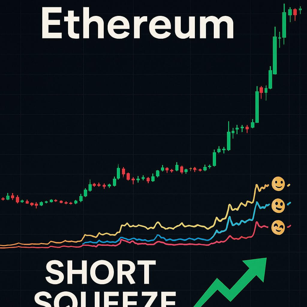 Ethereum en memecoins knallen omhoog door short squeeze