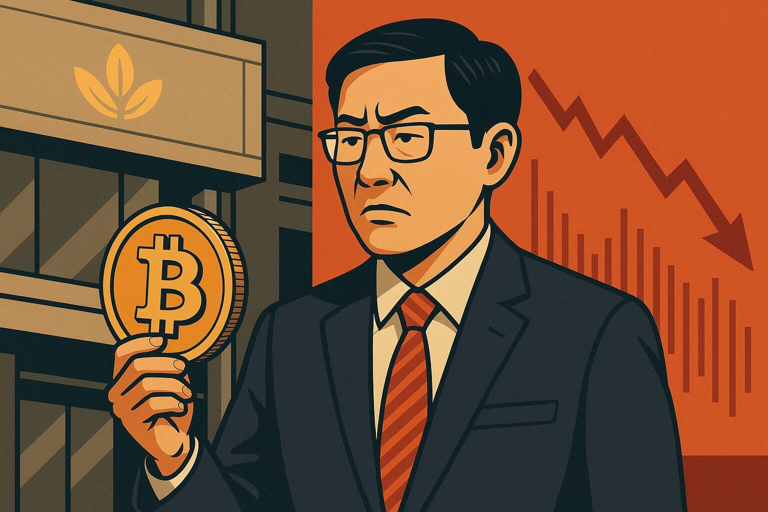 Voedingsbedrijf koopt Bitcoin, maar beleggers reageren negatief