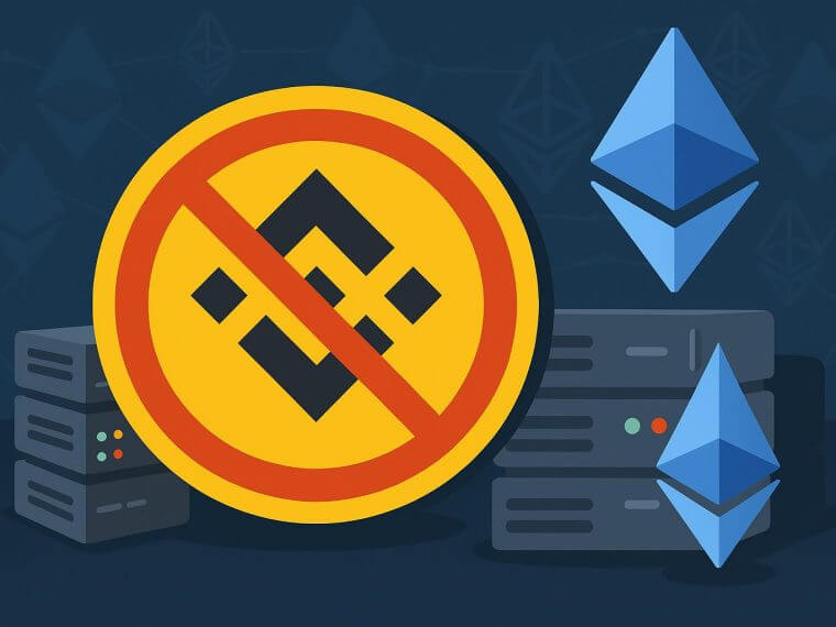 binance ethereum stortingen opnames upgrade pauze