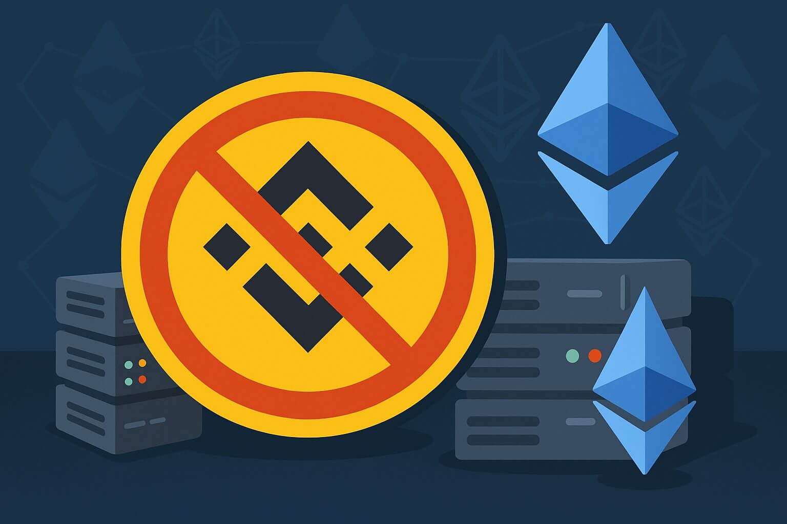 Binance pauzeert opnames tijdens Ethereum upgrade