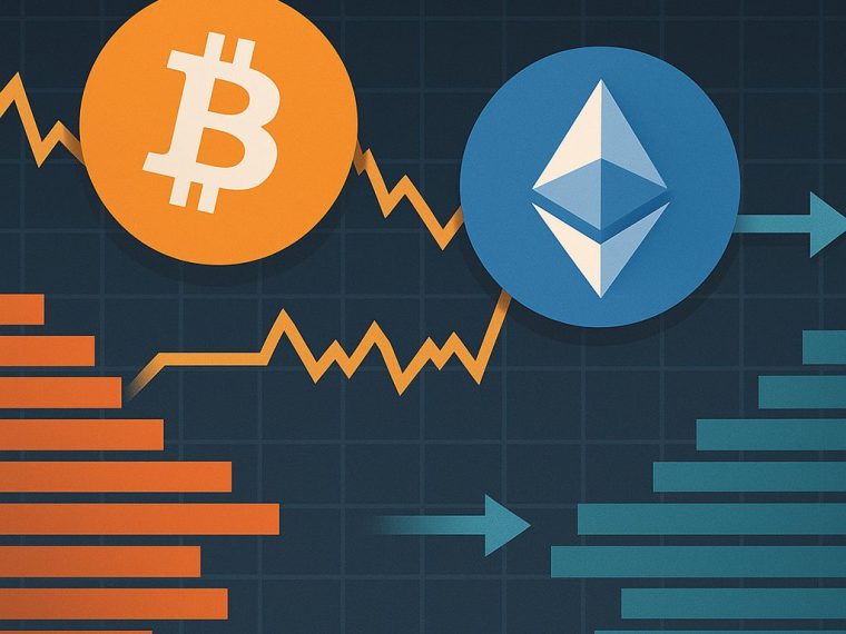 bitcoin ethereum zijwaartse markt analyse