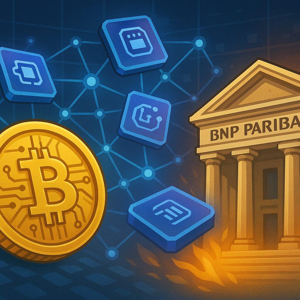 Franse grootbank test native tokens voor snellere transacties