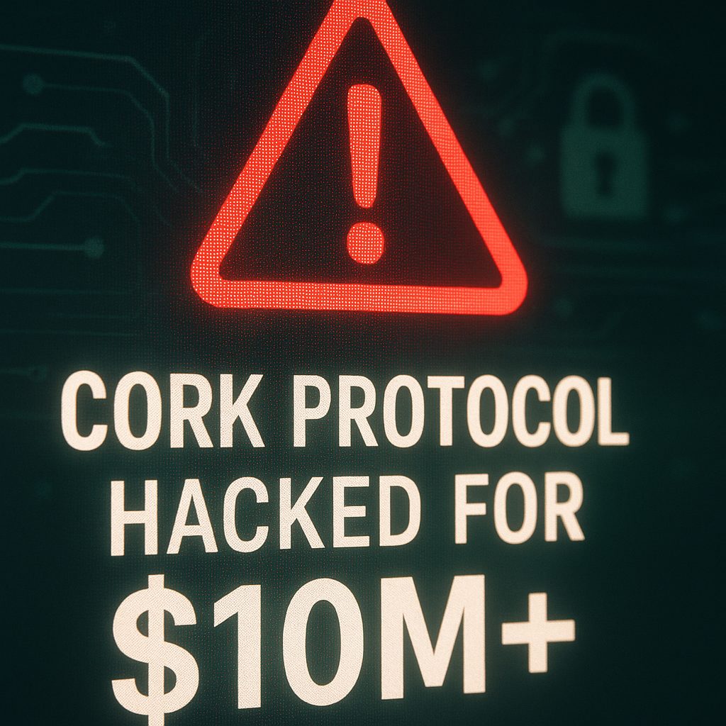 Hack bij Cork Protocol leidt tot verlies van $10 miljoen