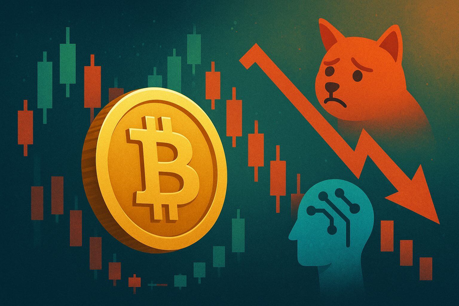 Crypto markt zakt 3,4% maar XRP en Litecoin presteren sterk