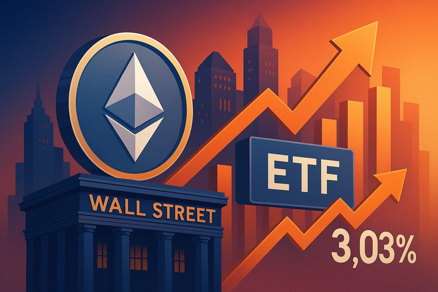 Wall Street investeert miljarden in Ethereum via ETF’s