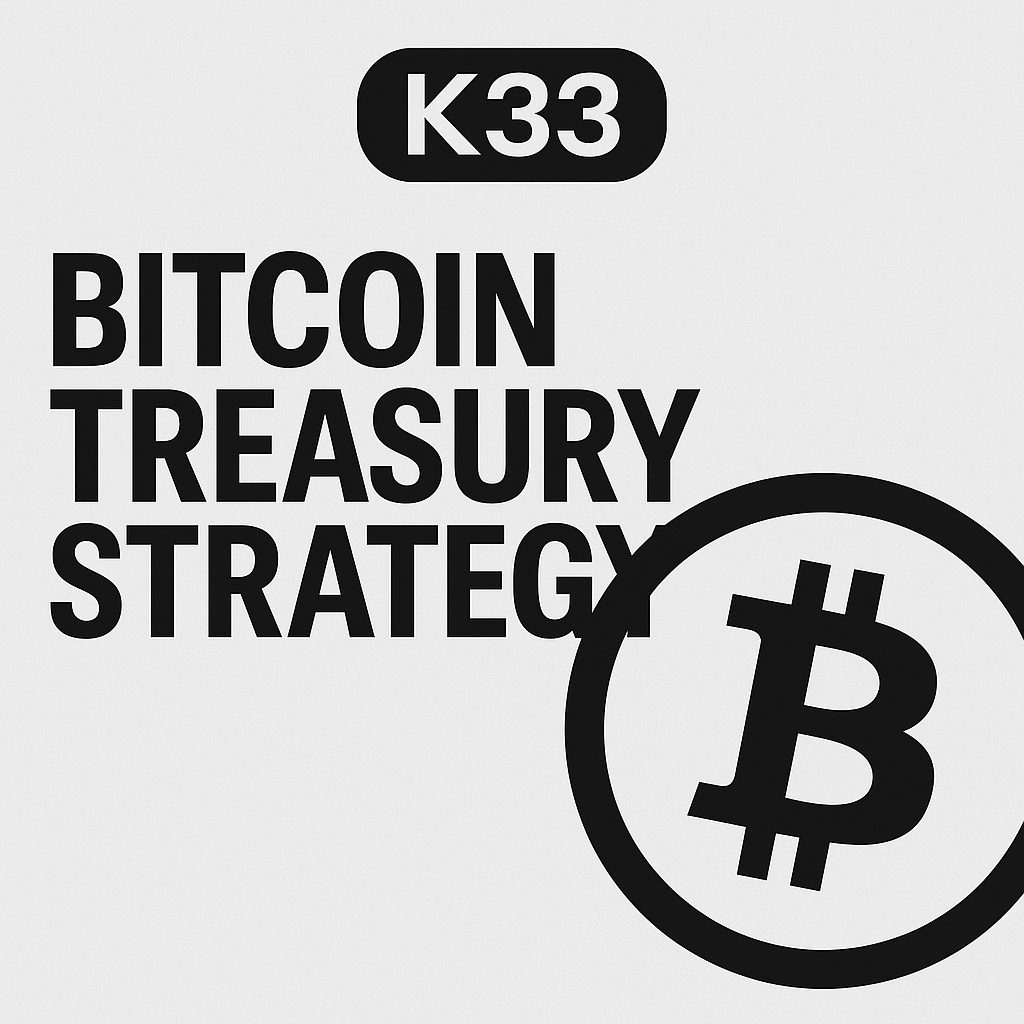 K33 haalt 60 miljoen op om Bitcoin aan te houden