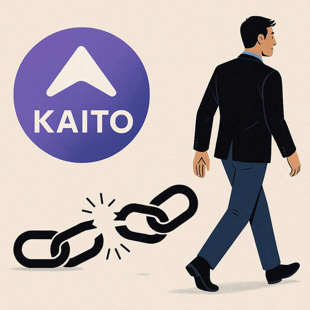 Kaito AI verduidelijkt breuk met Web3Port en blijft tokens kopen