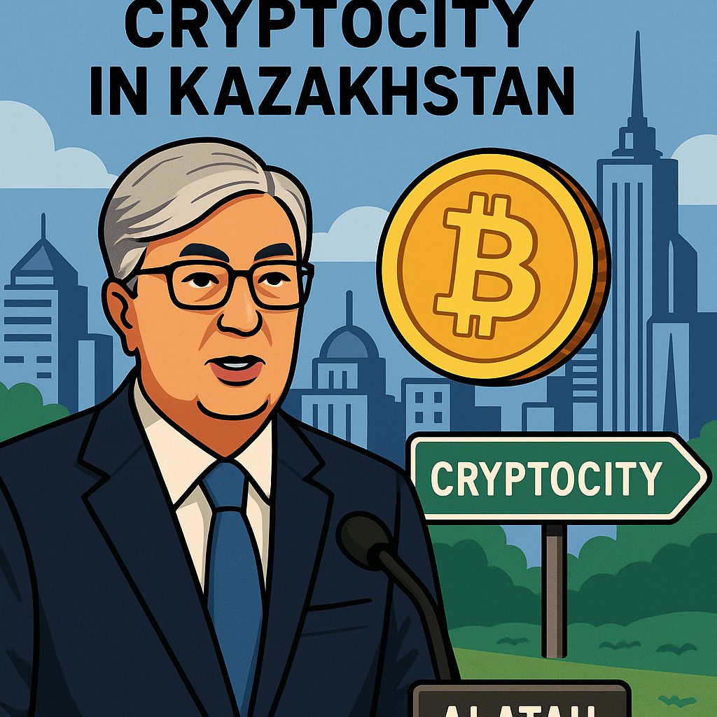 Kazachstan bouwt CryptoCity waar betalen met crypto normaal wordt