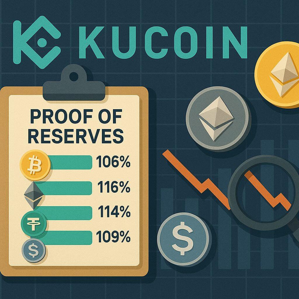 KuCoin toont sterke reserves maar krijgt kritiek van CryptoQuant