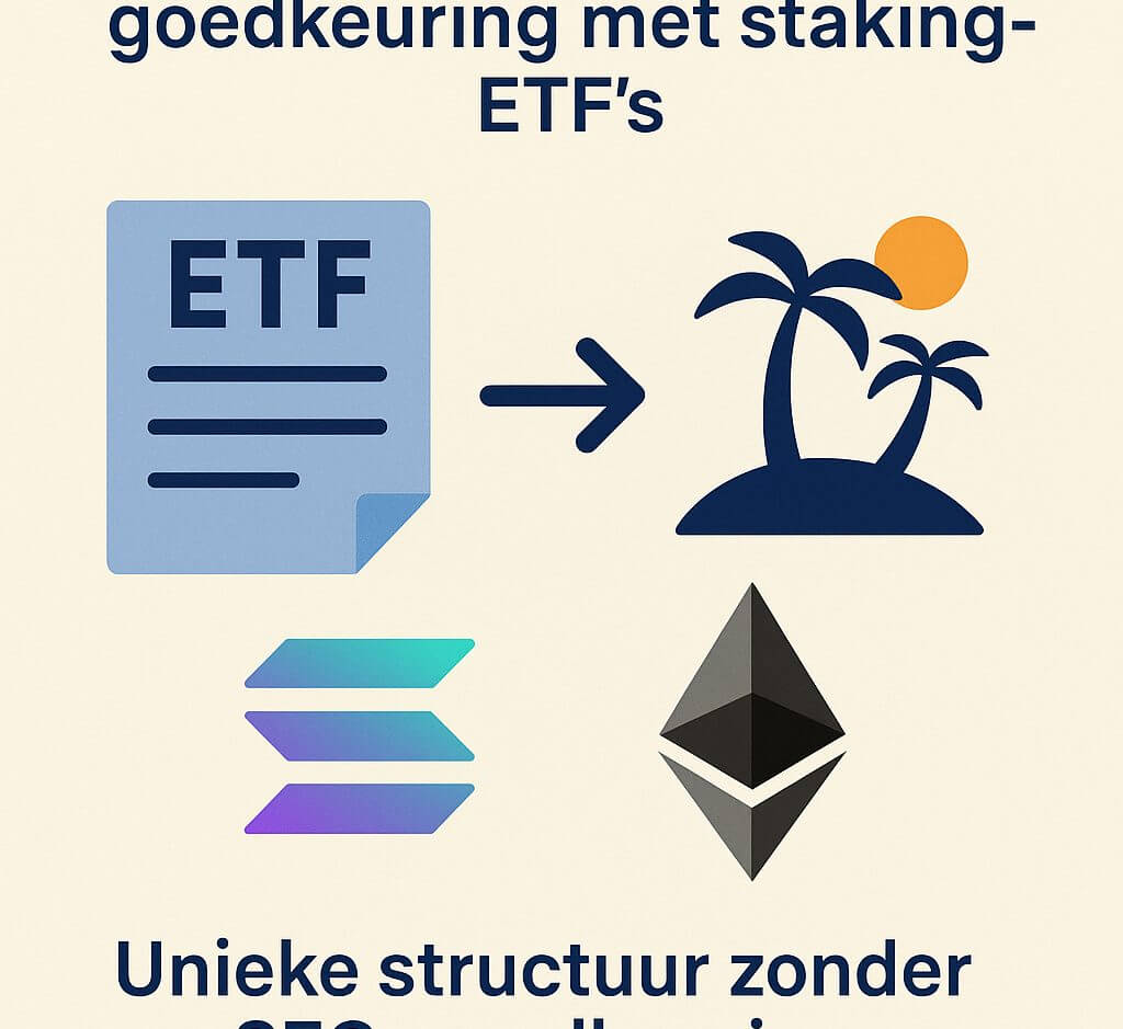 Nieuwe ETF’s voor Solana en Ethereum staking op komst in de VS