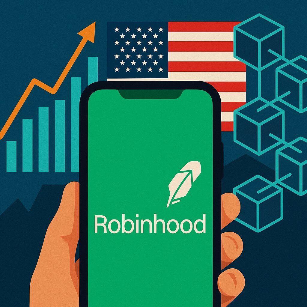 Robinhood zet in op Europese groei met tokenisatie van US aandelen
