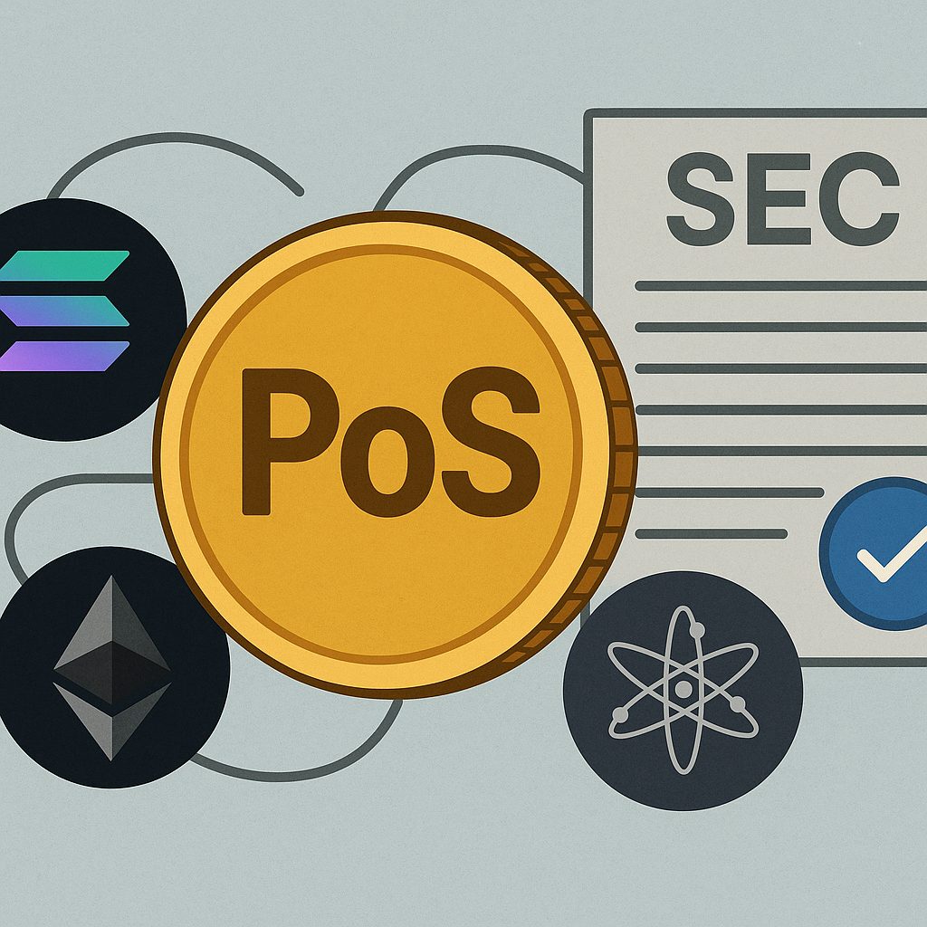 SEC: Staking op PoS netwerken valt niet onder effectenwet