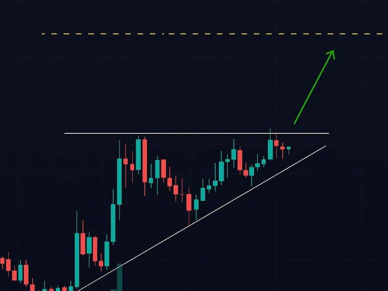 spacem technical pattern breakout potential analysis