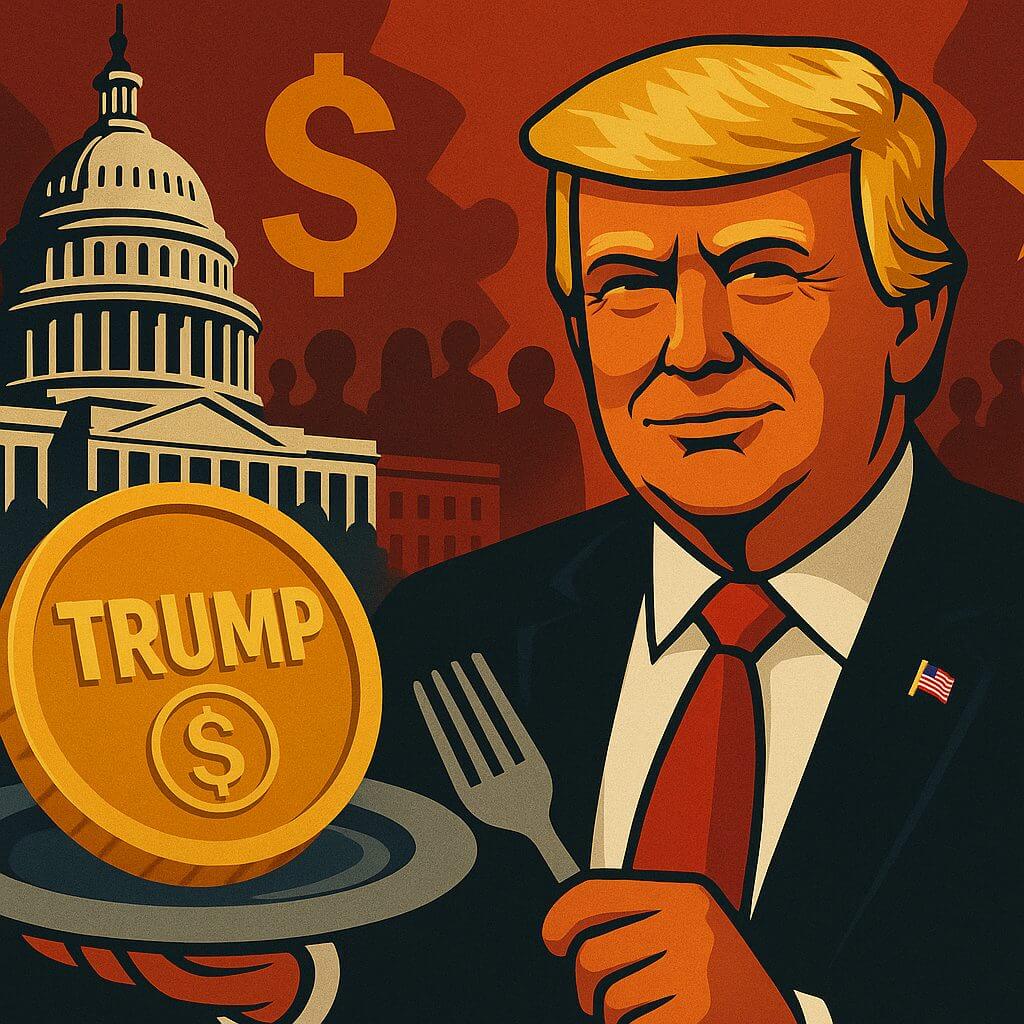 Trump linkt crypto aan politiek met exclusieve diners