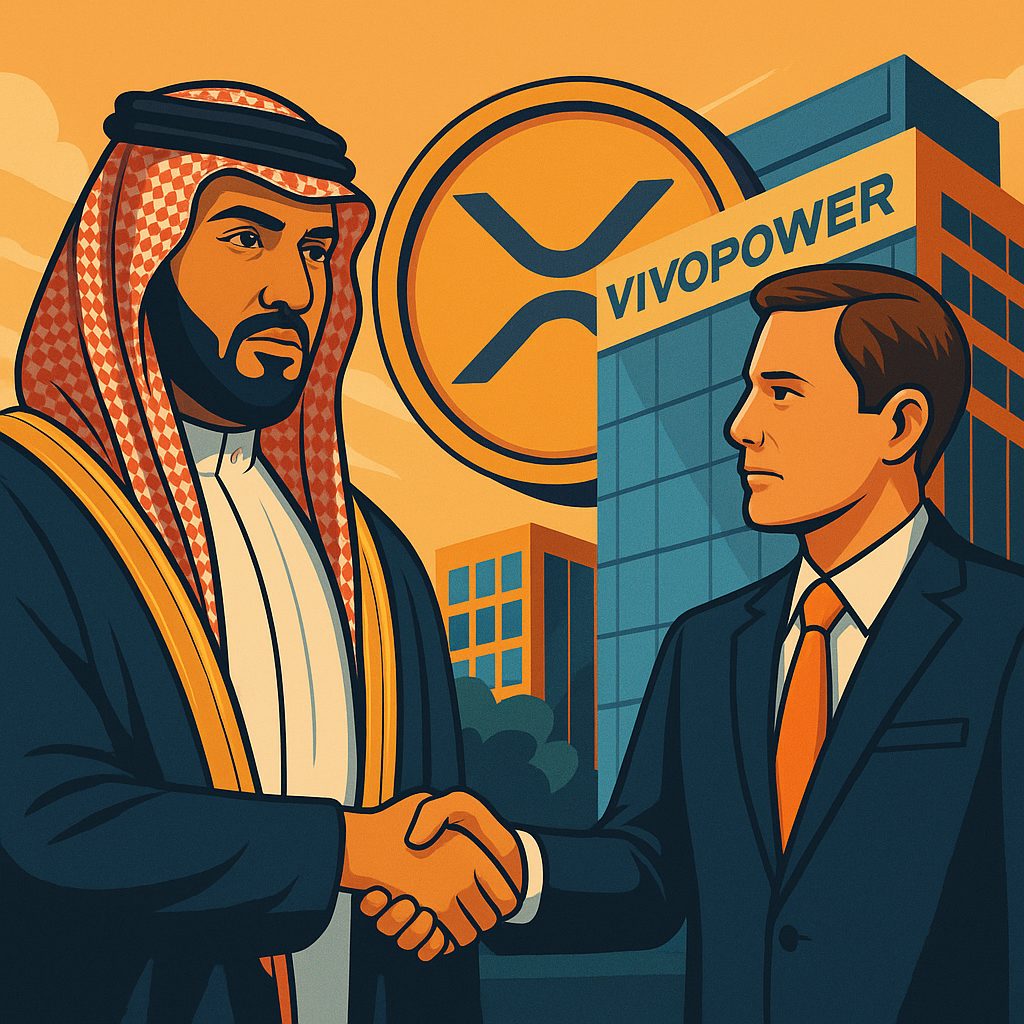 VivoPower kiest volledig voor XRP met $121 miljoen investering