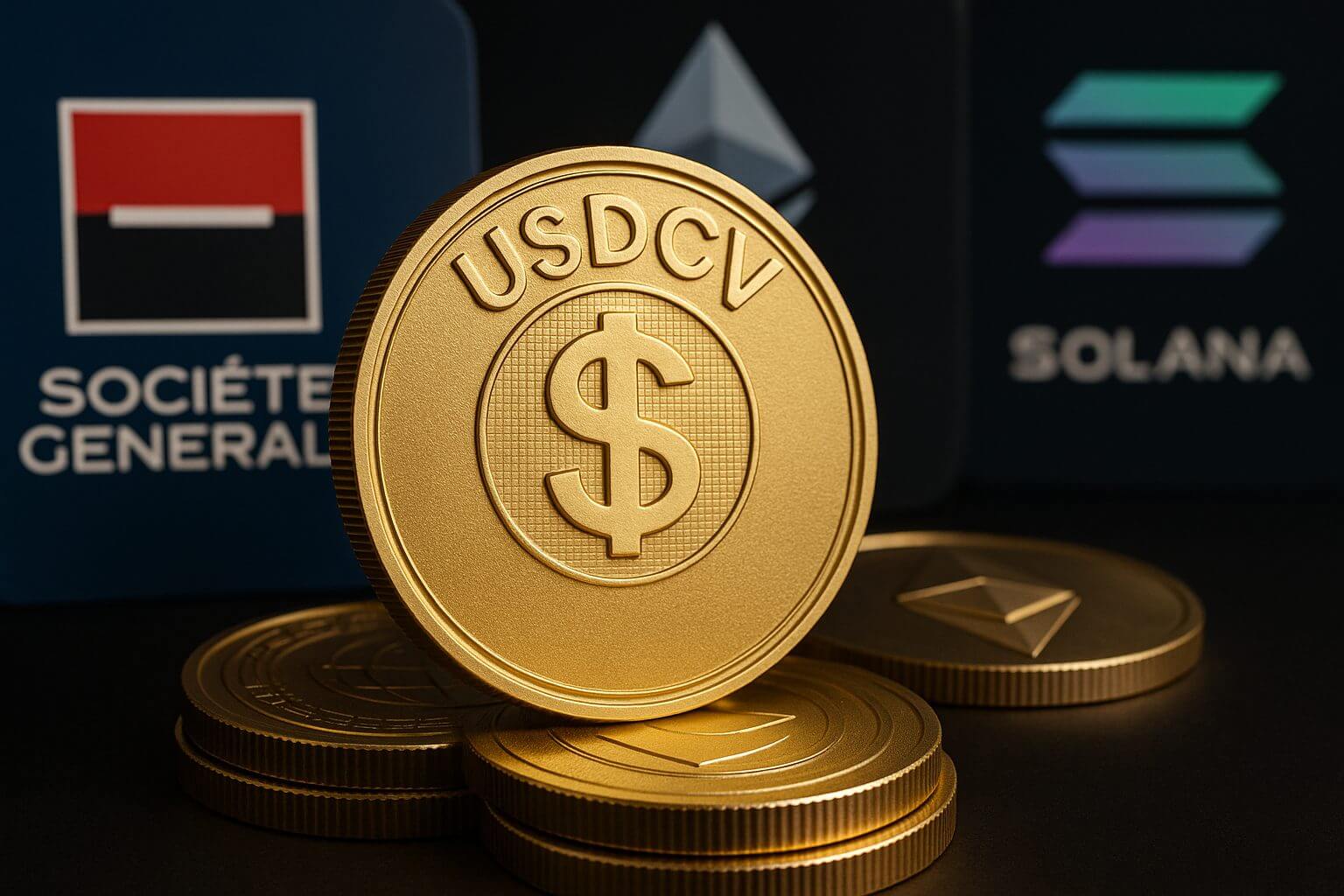 Franse grootbank lanceert eigen dollar stablecoin op Ethereum en Solana