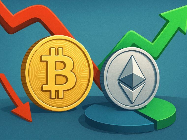 Bitcoin koers stabiel terwijl altcoins wisselvallig presteren