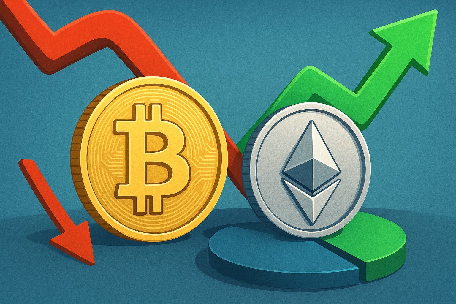Bitcoin koers stabiel terwijl altcoins wisselvallig presteren